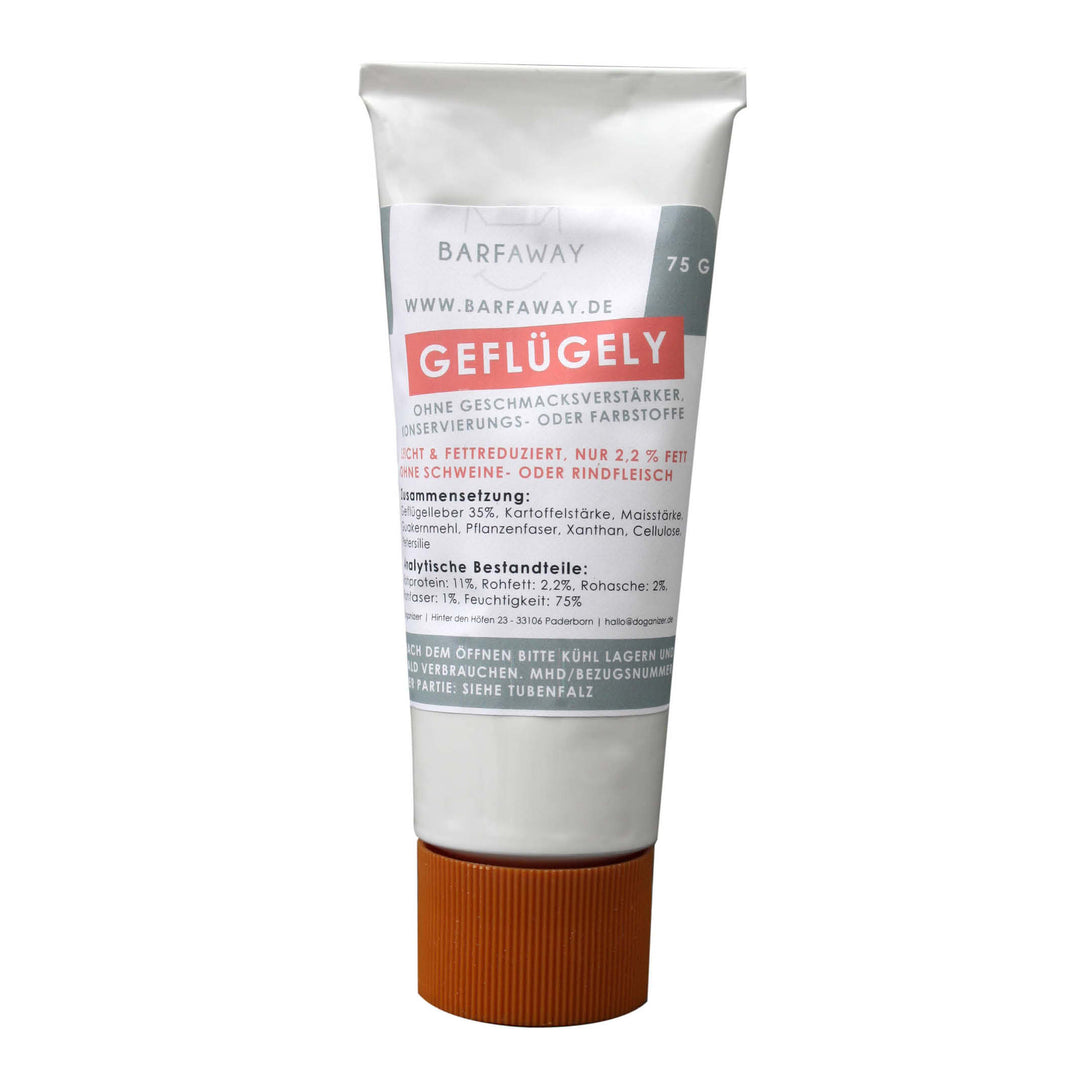 Geflügelcreme in der Tube | für Hunde