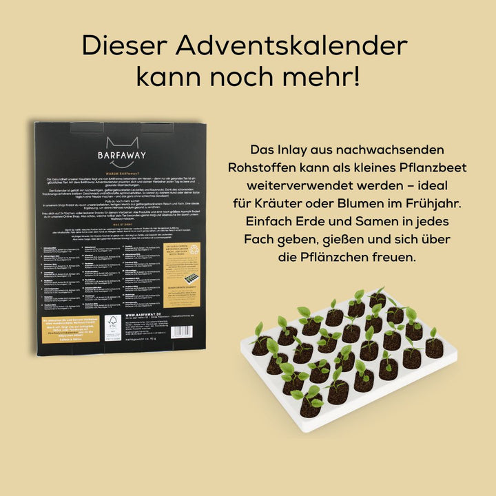 Barf Adventskalender für Katzen und Hunde 2025 - Vorbestellung