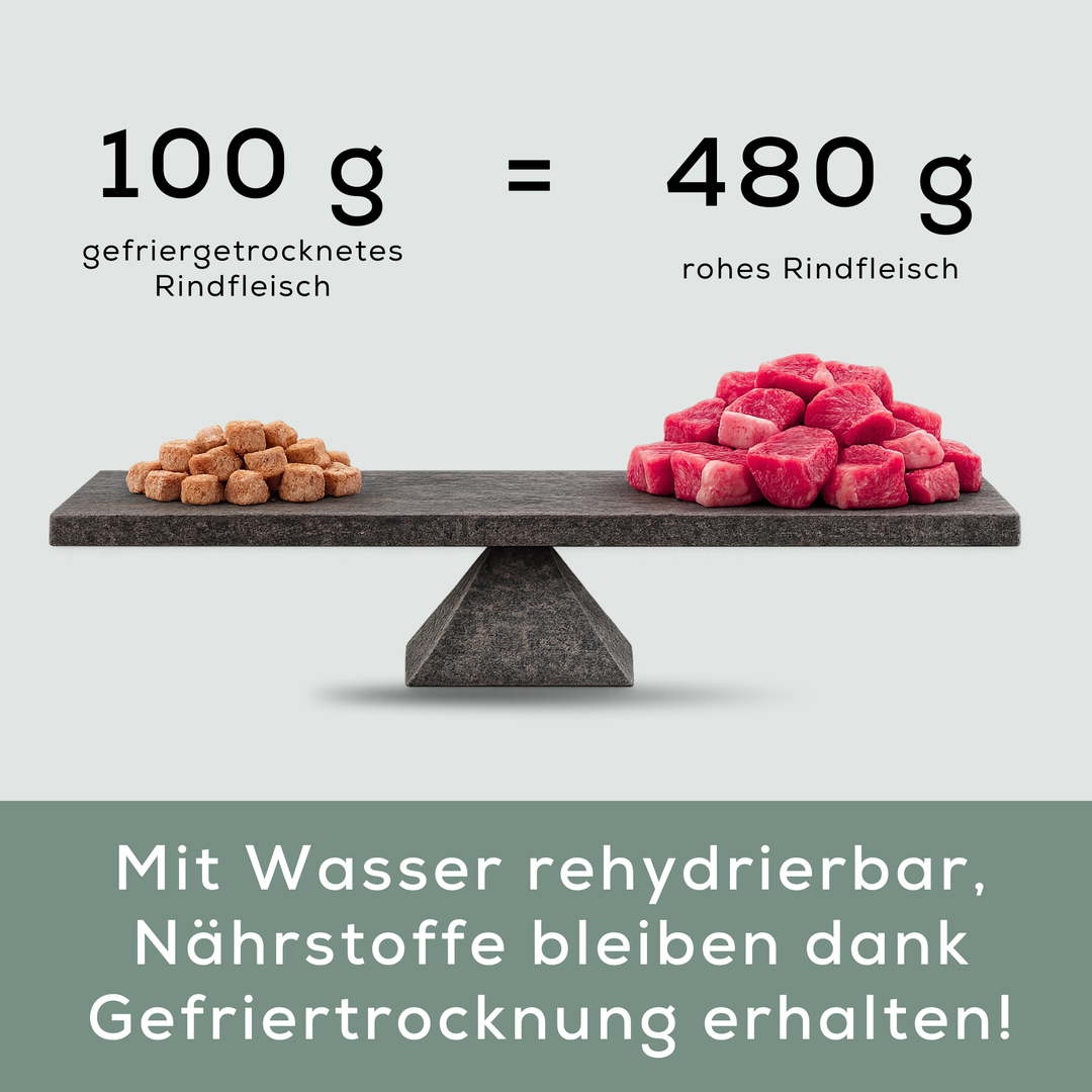 Rindfleisch Minis | gefriergetrocknet