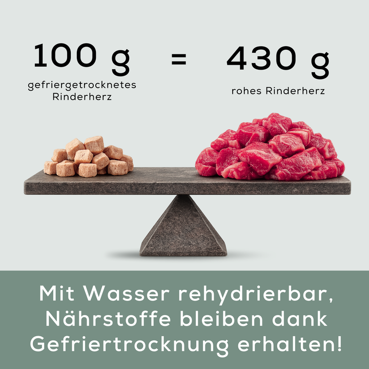 Rinderherz Minis | gefriergetrocknet