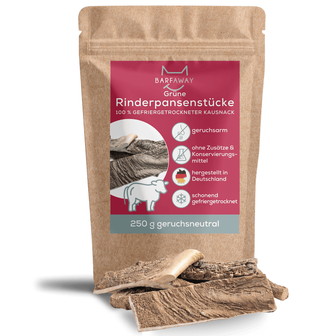 Grüner Pansen | gefriergetrocknet | Kausnack