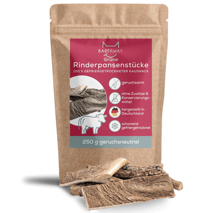 Grüner Pansen | gefriergetrocknet | Kausnack