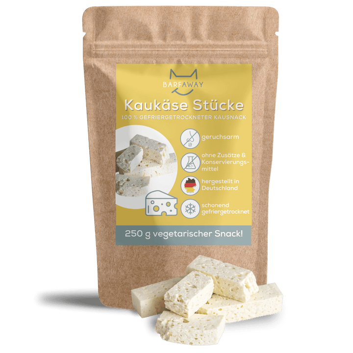 Kaukäse große Stücke | gefriergetrocknet | Kausnack
