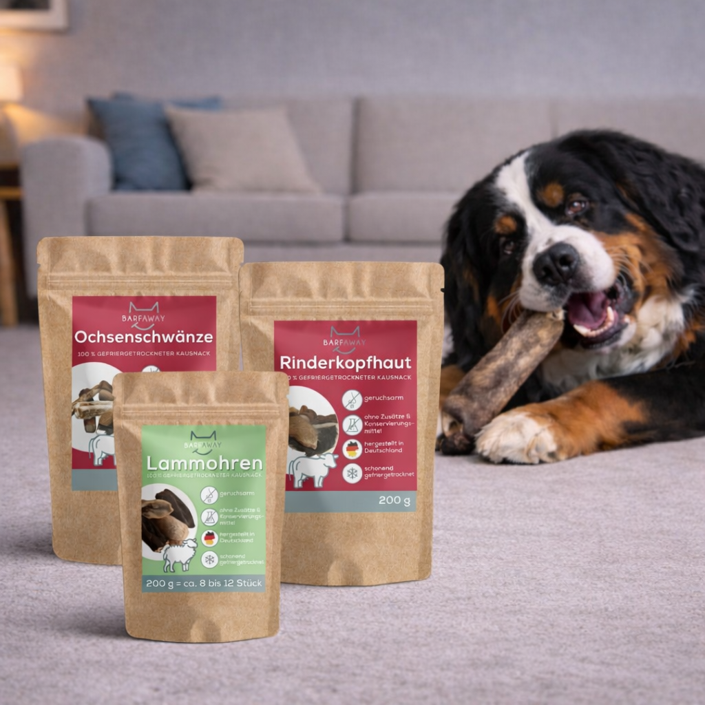 Kausnacks für große Hunde
