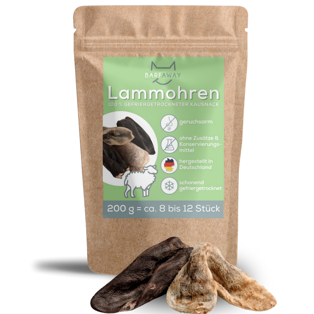 Lammohren | gefriergetrocknet | Kausnack