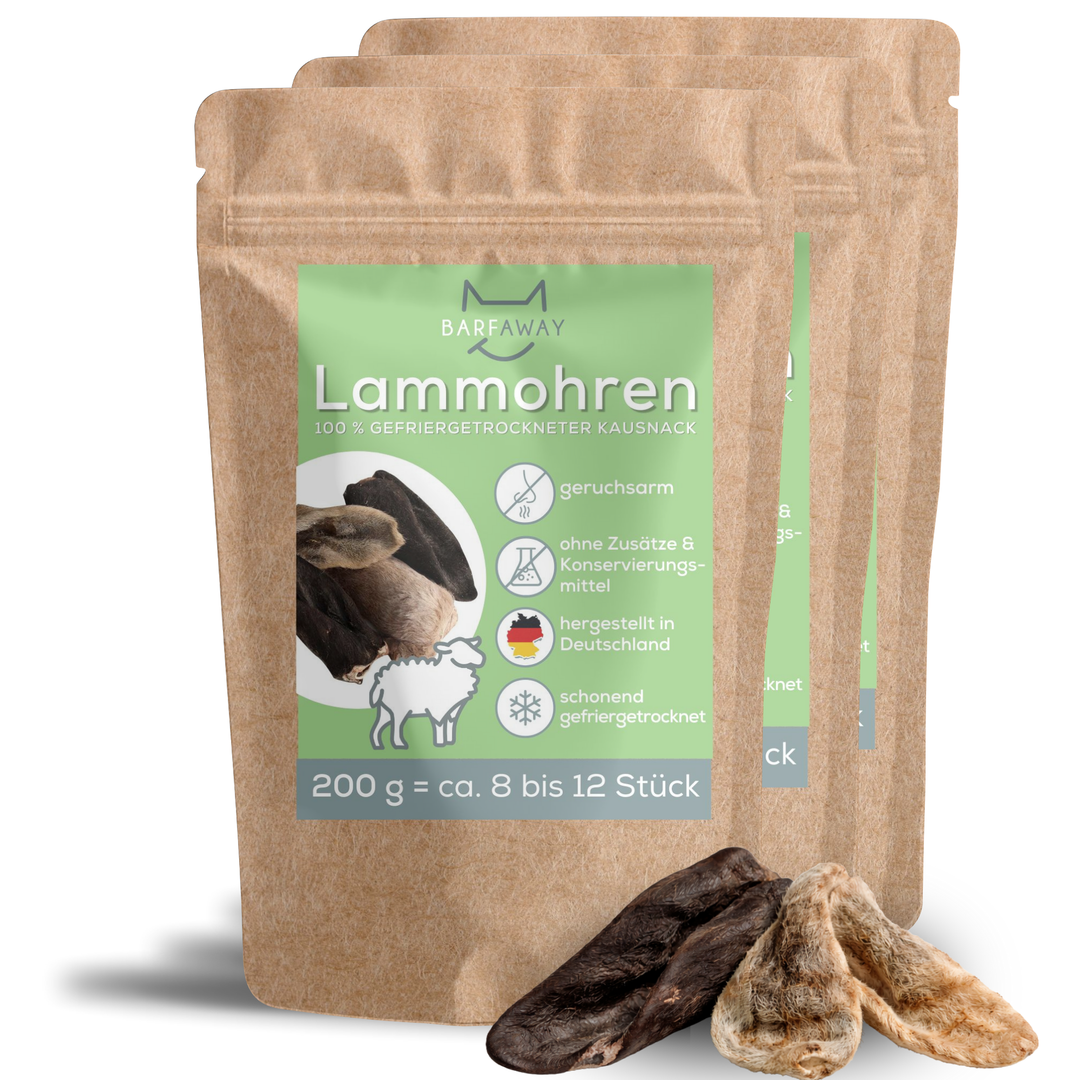 Lammohren | gefriergetrocknet | Kausnack