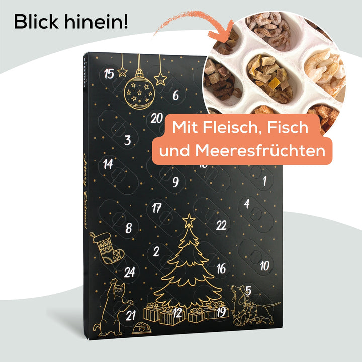 Adventskalender für Katzen und Hunde 2025
