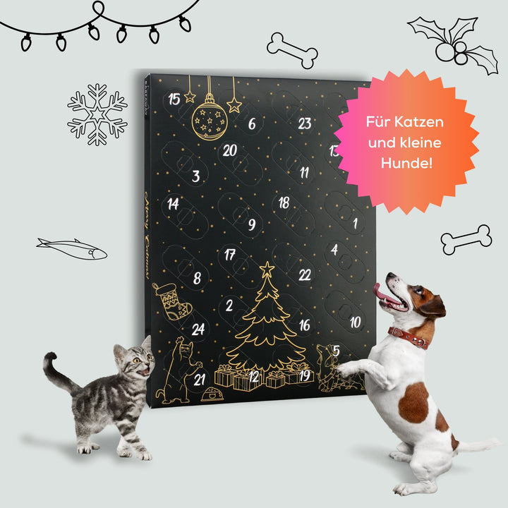 Adventskalender für Katzen und Hunde 2025