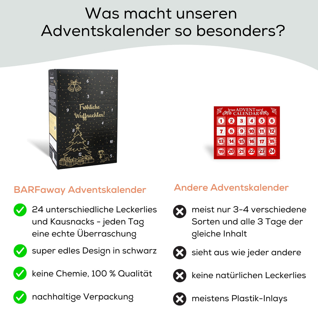 XXL Adventskalender für Hunde 2025